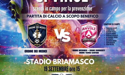 Alleati si vince: a Trento una partita per la prevenzione oncologica